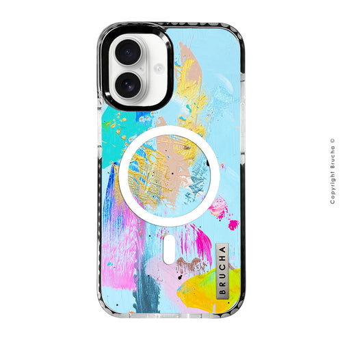 Funda MagSafe ultra pintada a mano para iPhone 17 - Daisy