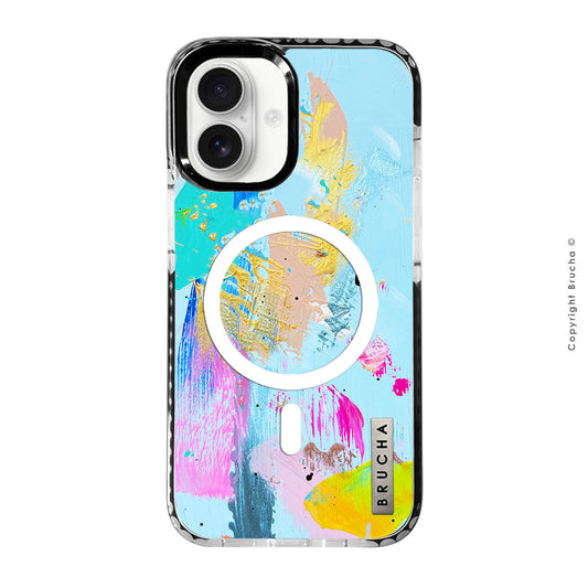 Funda MagSafe ultra pintada a mano para iPhone 17 - Daisy