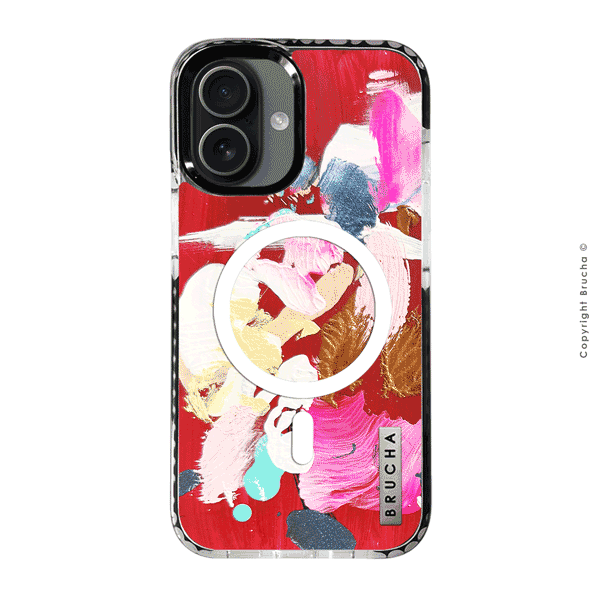 Funda MagSafe ultra pintada a mano para iPhone 17 -Lucila