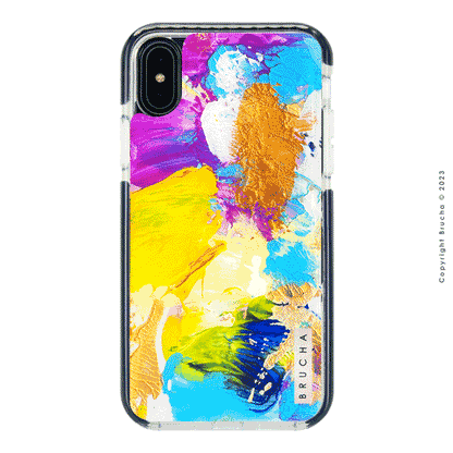 Funda ultra protectora pintada a mano para iPhone X/XS - Voz