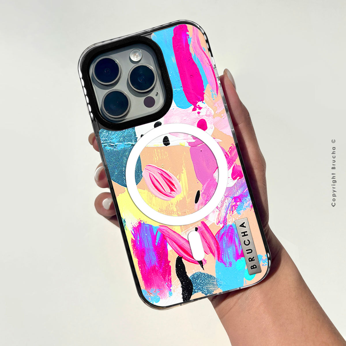 Funda ultra protectora pintada a mano para iPhone 16 Pro - Titoh