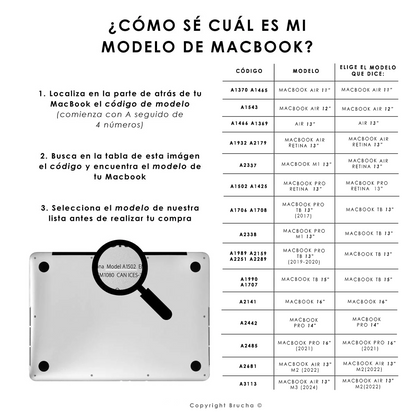 Funda ultra protectora para MacBook pintada a mano pieza única - Montana