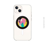 Phone Holder con imán Magsafe pintado a mano con funda transparente protectora incluida - Lonk