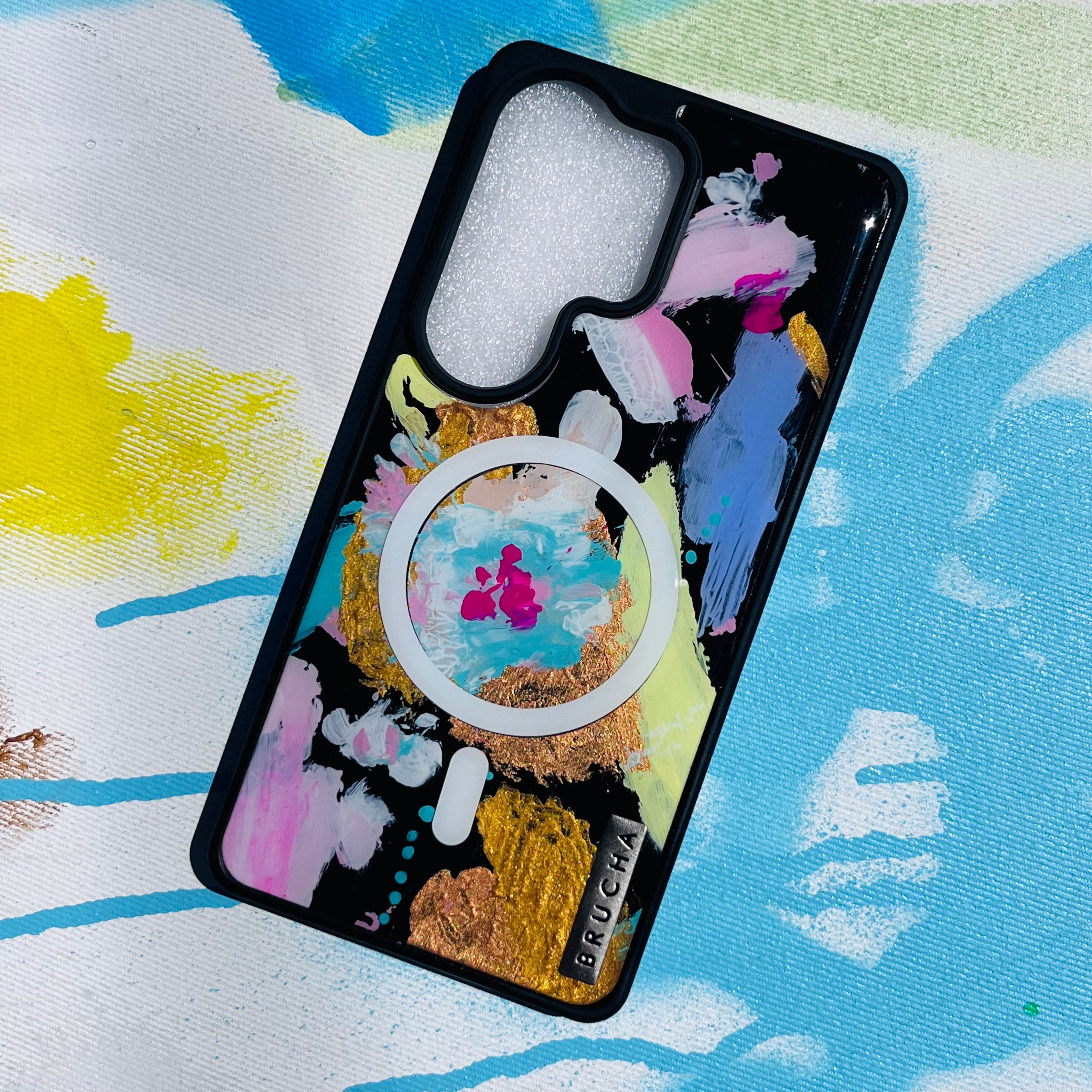 Funda Magsafe ultra protectora pintada a mano para Samsung S26 Ultra - Doki