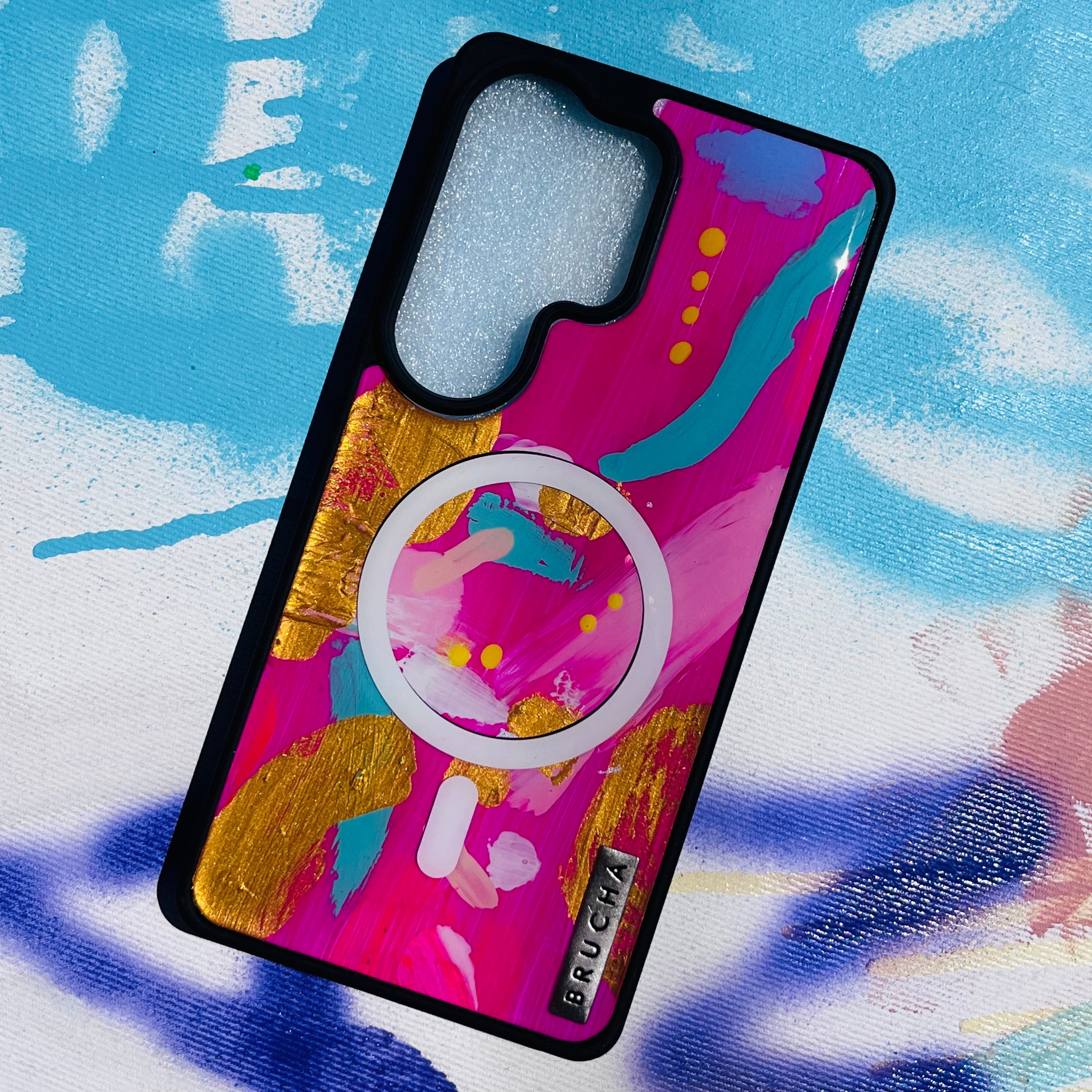 Funda Magsafe ultra protectora pintada a mano para Samsung S26 Ultra - Pucca