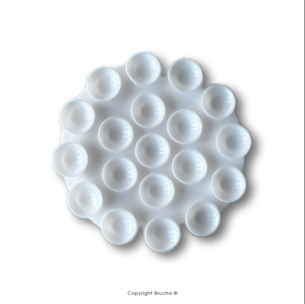 Soporte para celular MagSafe con ventosa de silicona - White