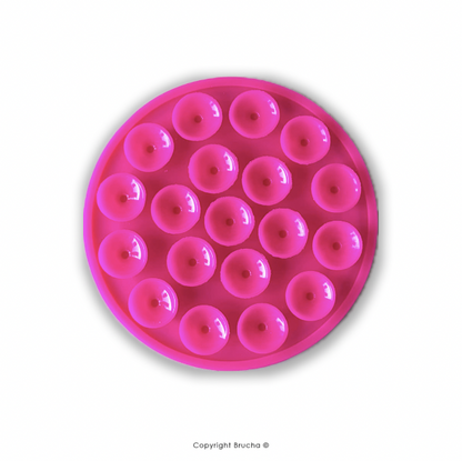 Soporte para celular MagSafe con ventosa de silicona - Rosa