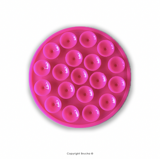 Soporte para celular MagSafe con ventosa de silicona - Rosa