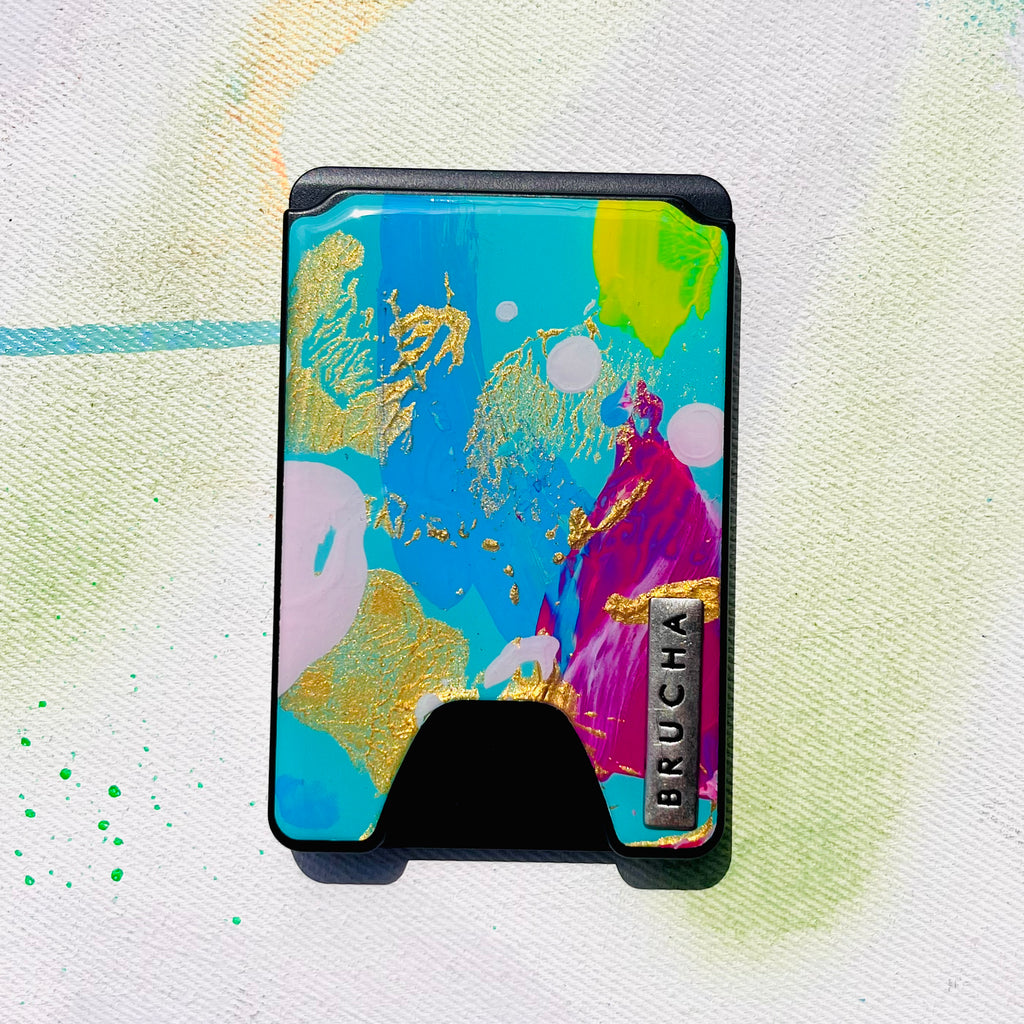 Cartera MagSafe handpainted - Waly
