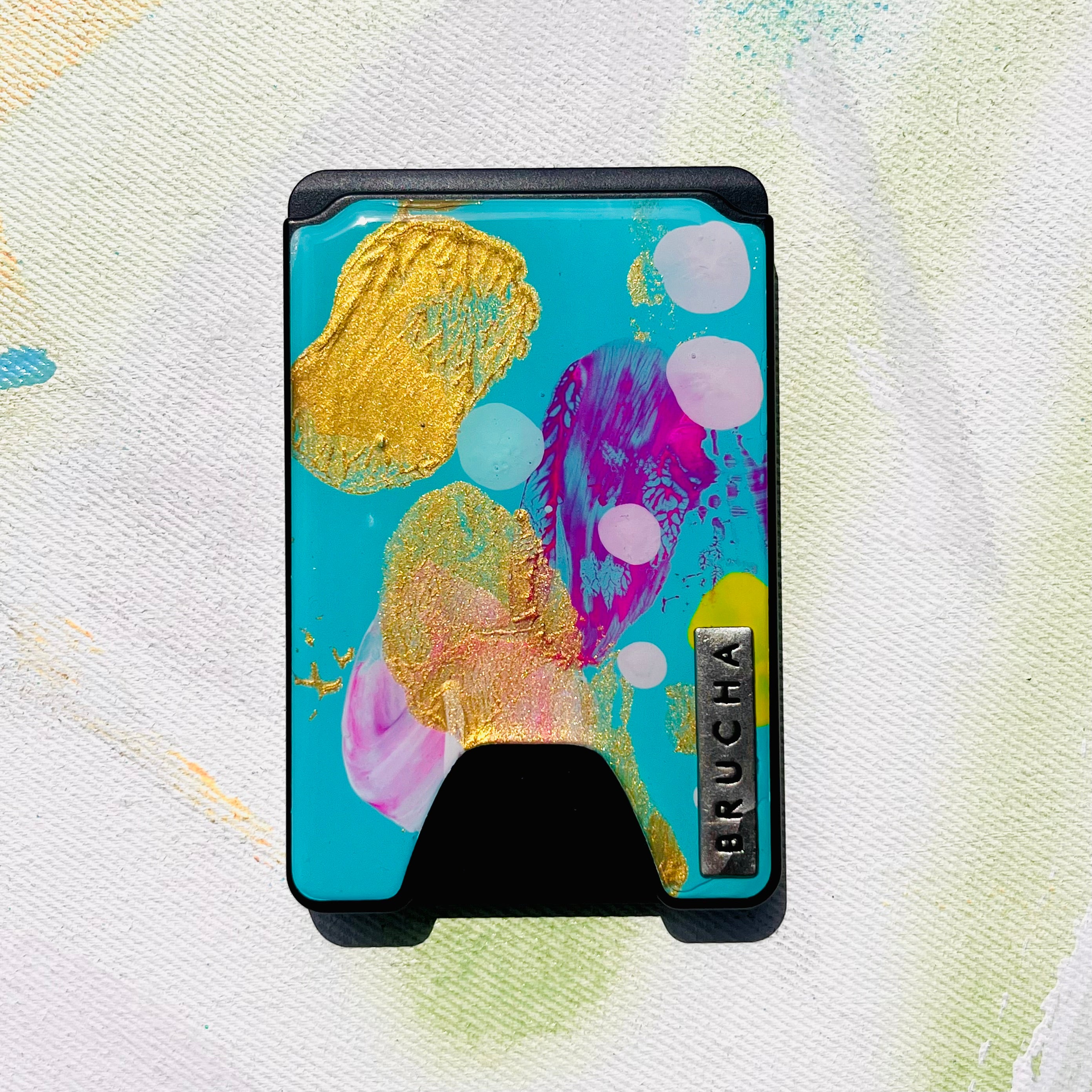 Cartera MagSafe handpainted - Maru