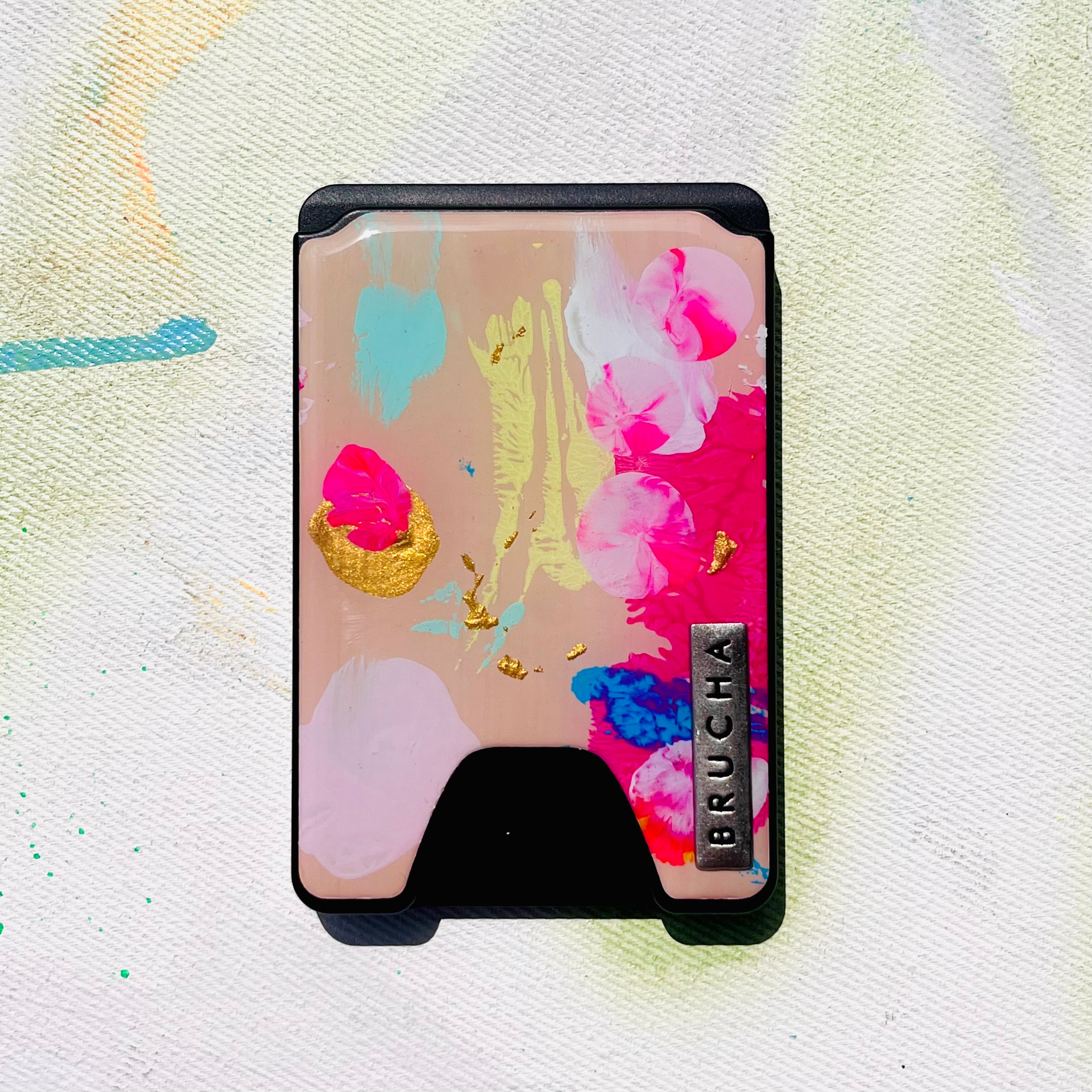 Cartera MagSafe handpainted - Nano