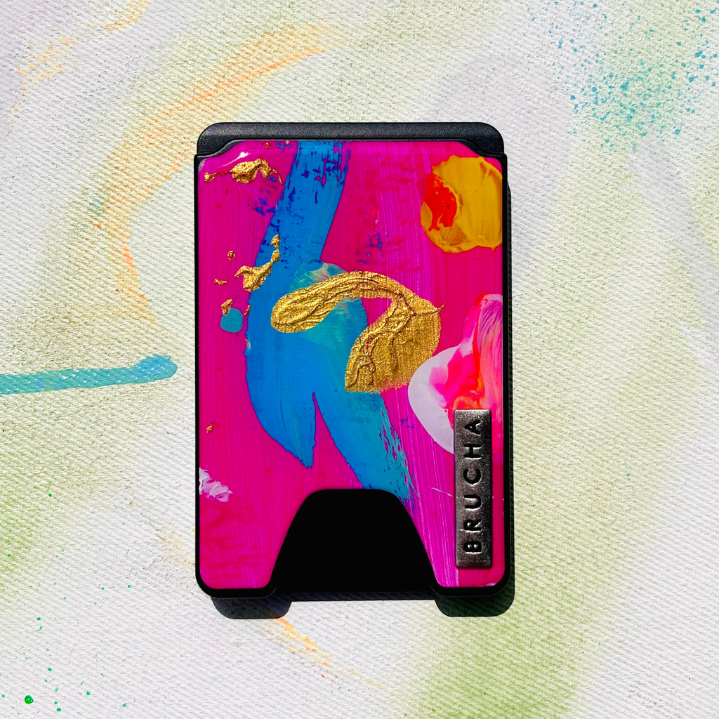Cartera MagSafe handpainted - Melon