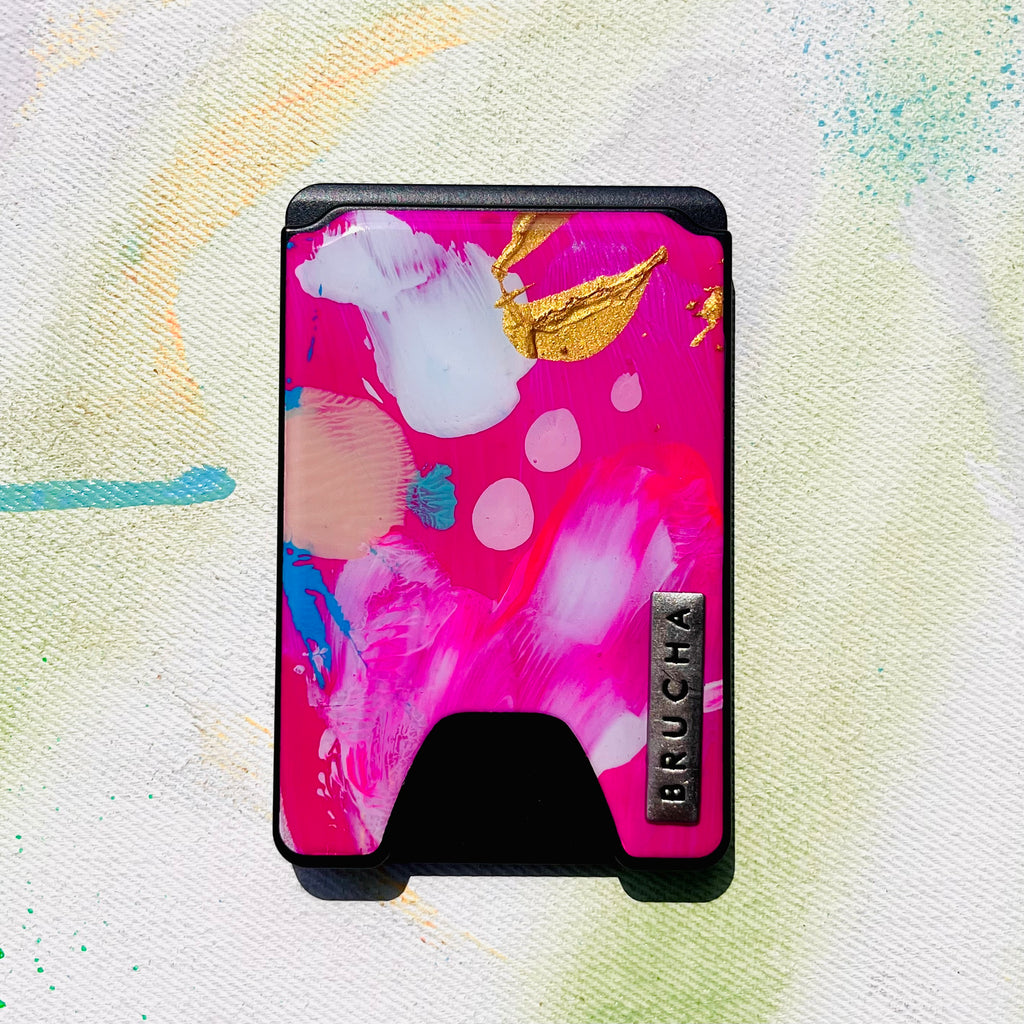 Cartera MagSafe handpainted - Yashi