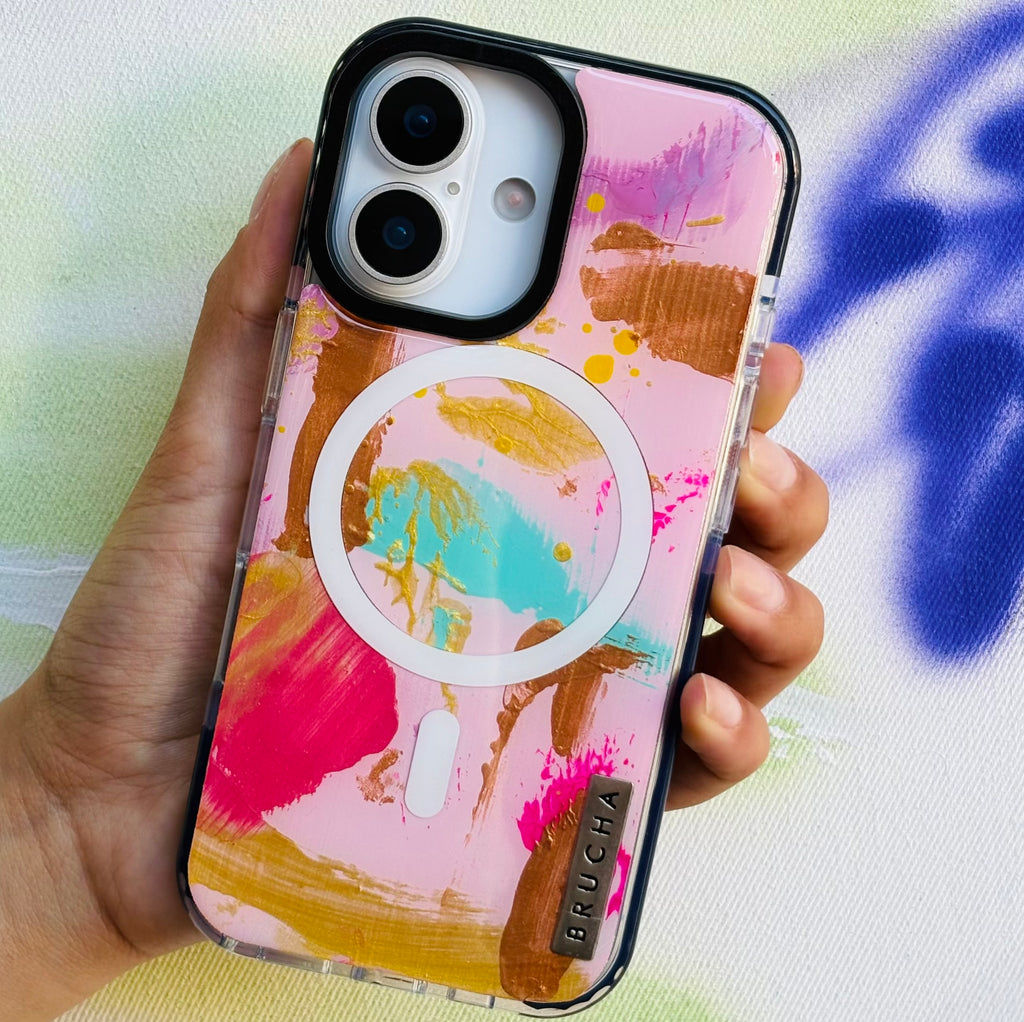 Funda MagSafe ultra pintada a mano para iPhone 17 - Valle
