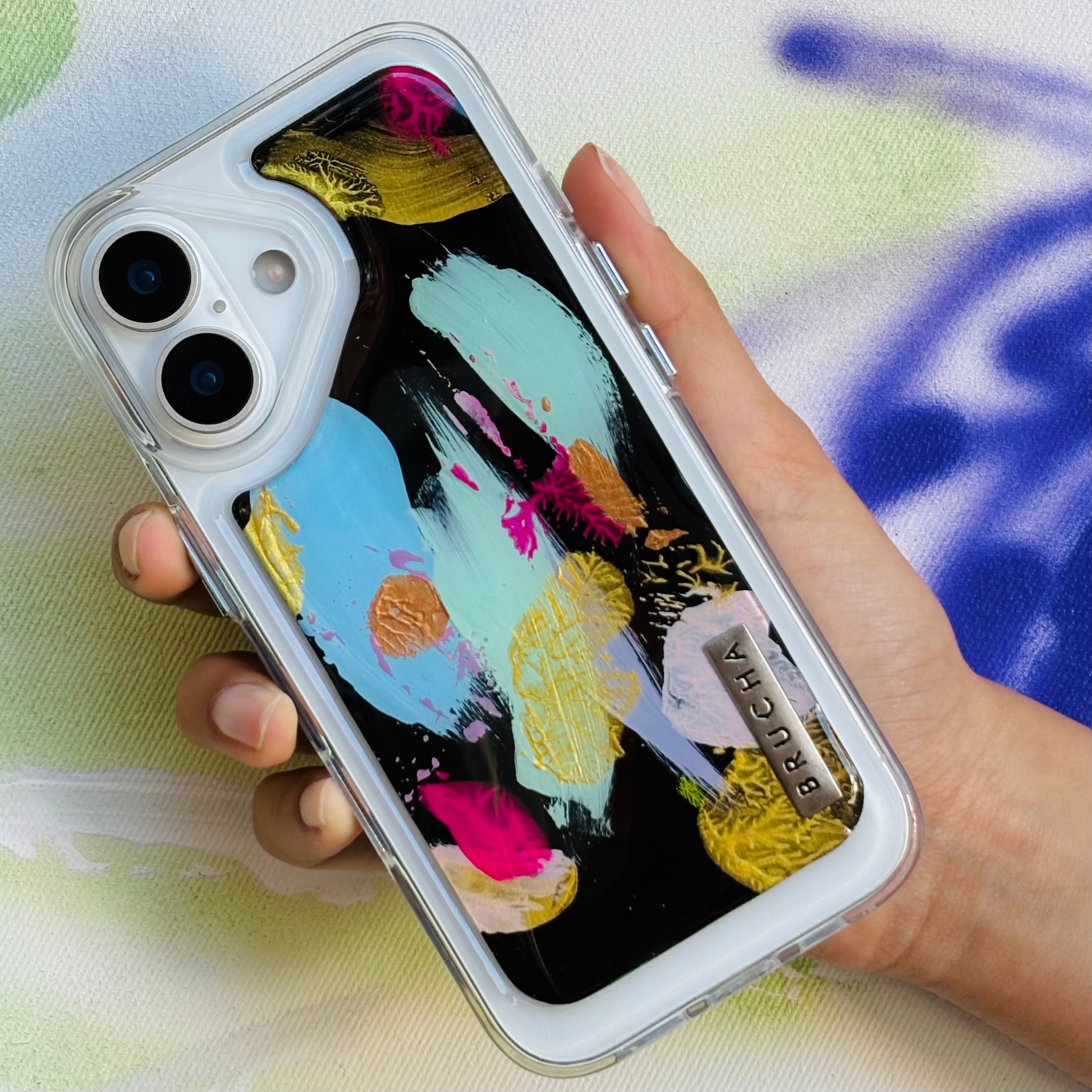 Funda MagSafe ultra pintada a mano para iPhone 17 - Cosmo