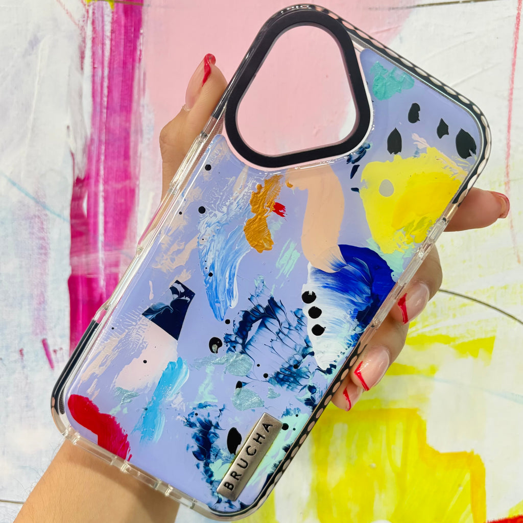 Funda ultra protectora pintada a mano para iPhone 16 - Pulpa