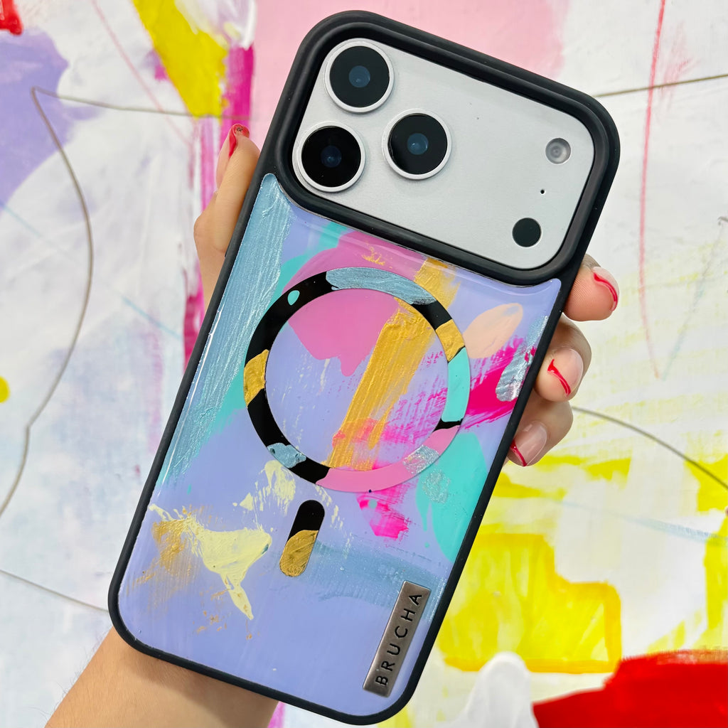 Funda Magsafe ultra protectora pintada a mano para iPhone 17 Pro Max - Persian