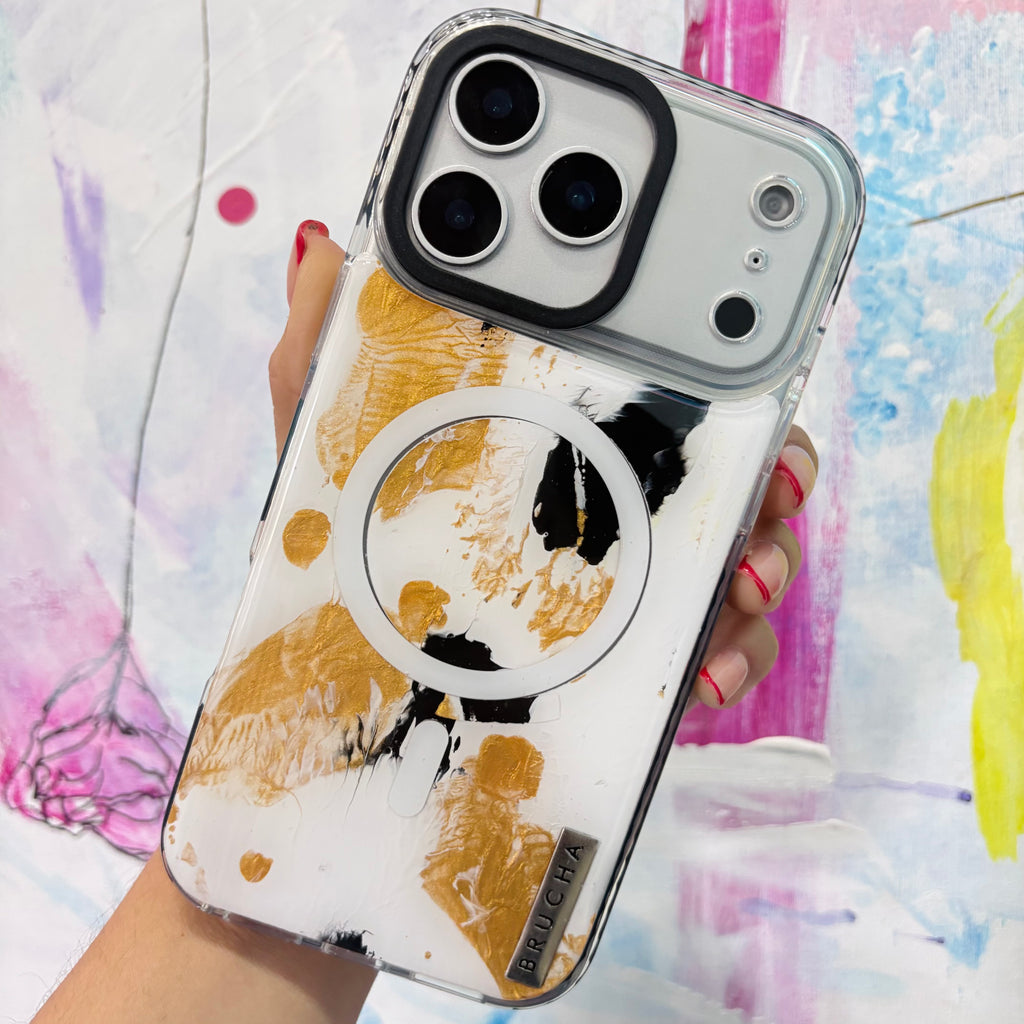 Funda Magsafe ultra protectora pintada a mano para iPhone 17 Pro Max - Jungla