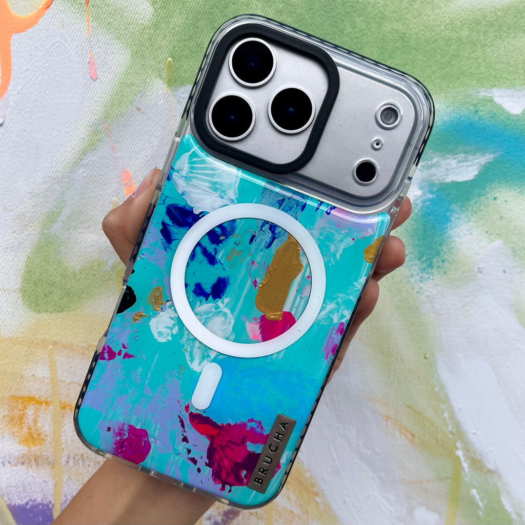 Funda Magsafe ultra protectora pintada a mano para iPhone 17 Pro Max - Elordi