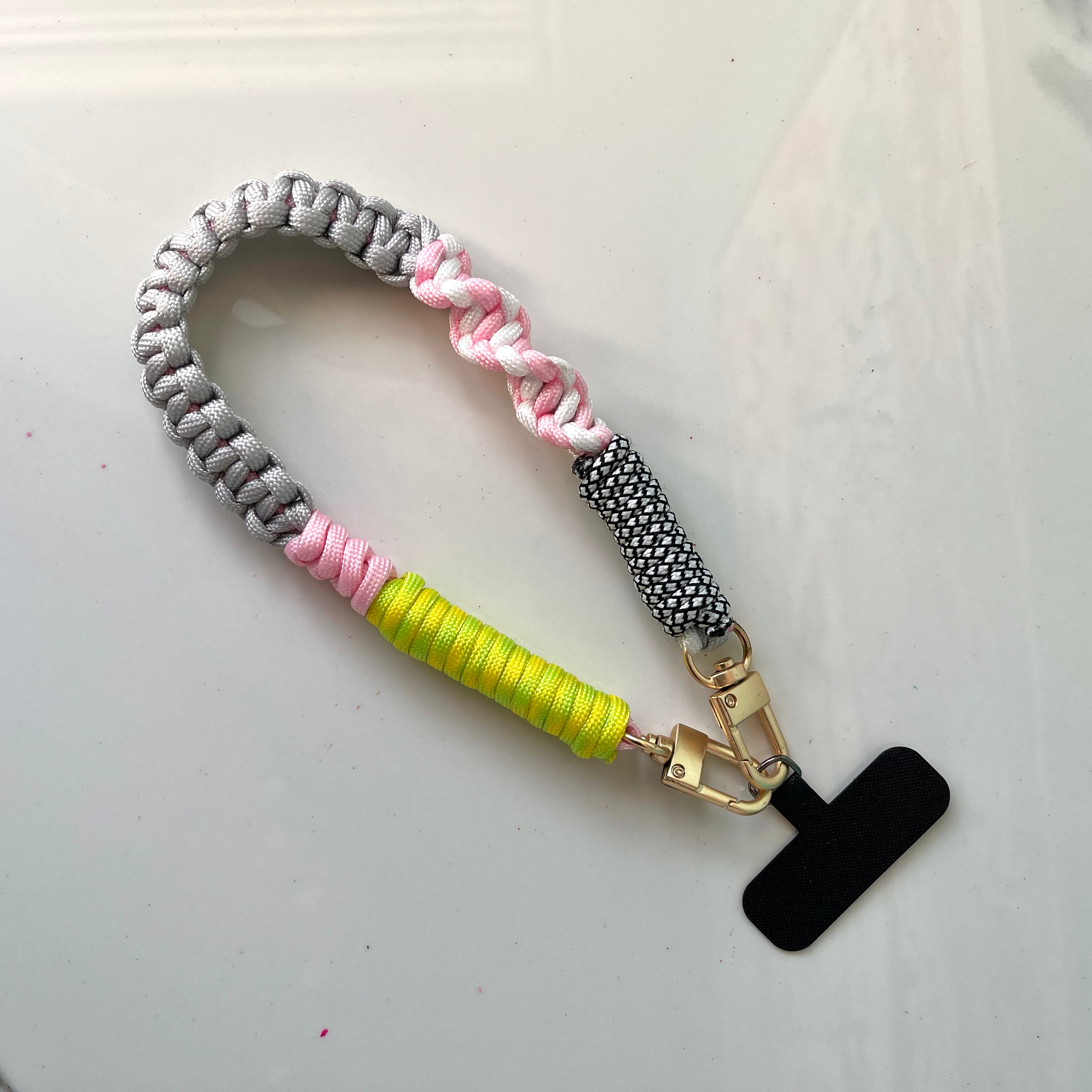 Correa de mano para celular hands free de tela ultra resistente