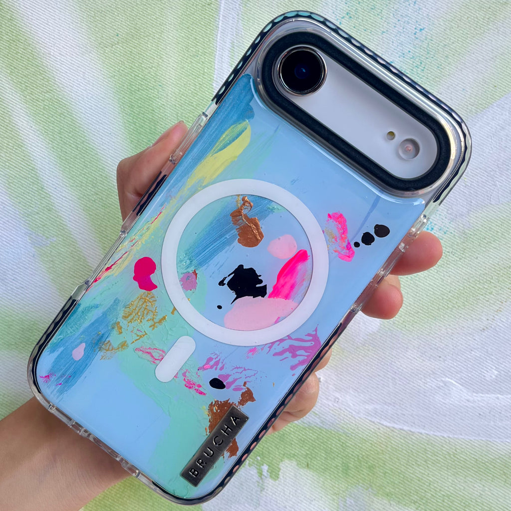 Funda Magsafe ultra protectora pintada a mano para iPhone 17 Air - Cent