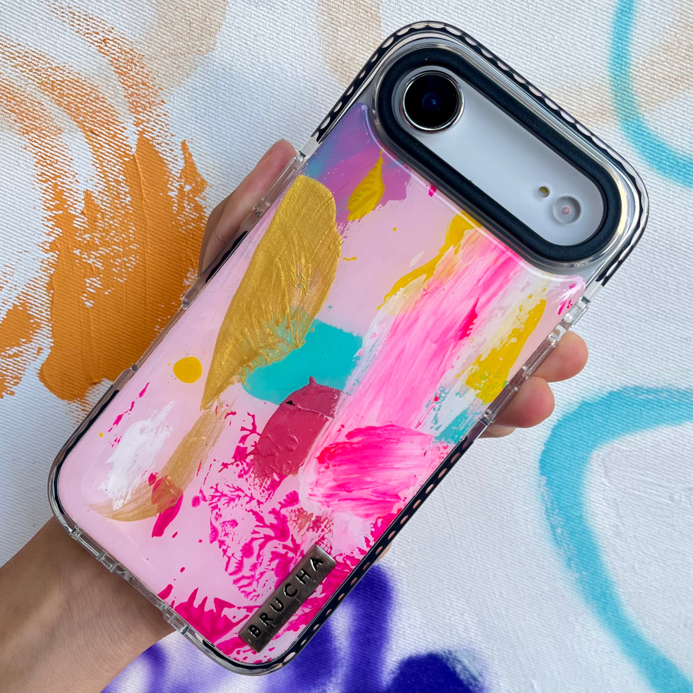 Funda ultra pintada a mano para iPhone 17 Air - Palms