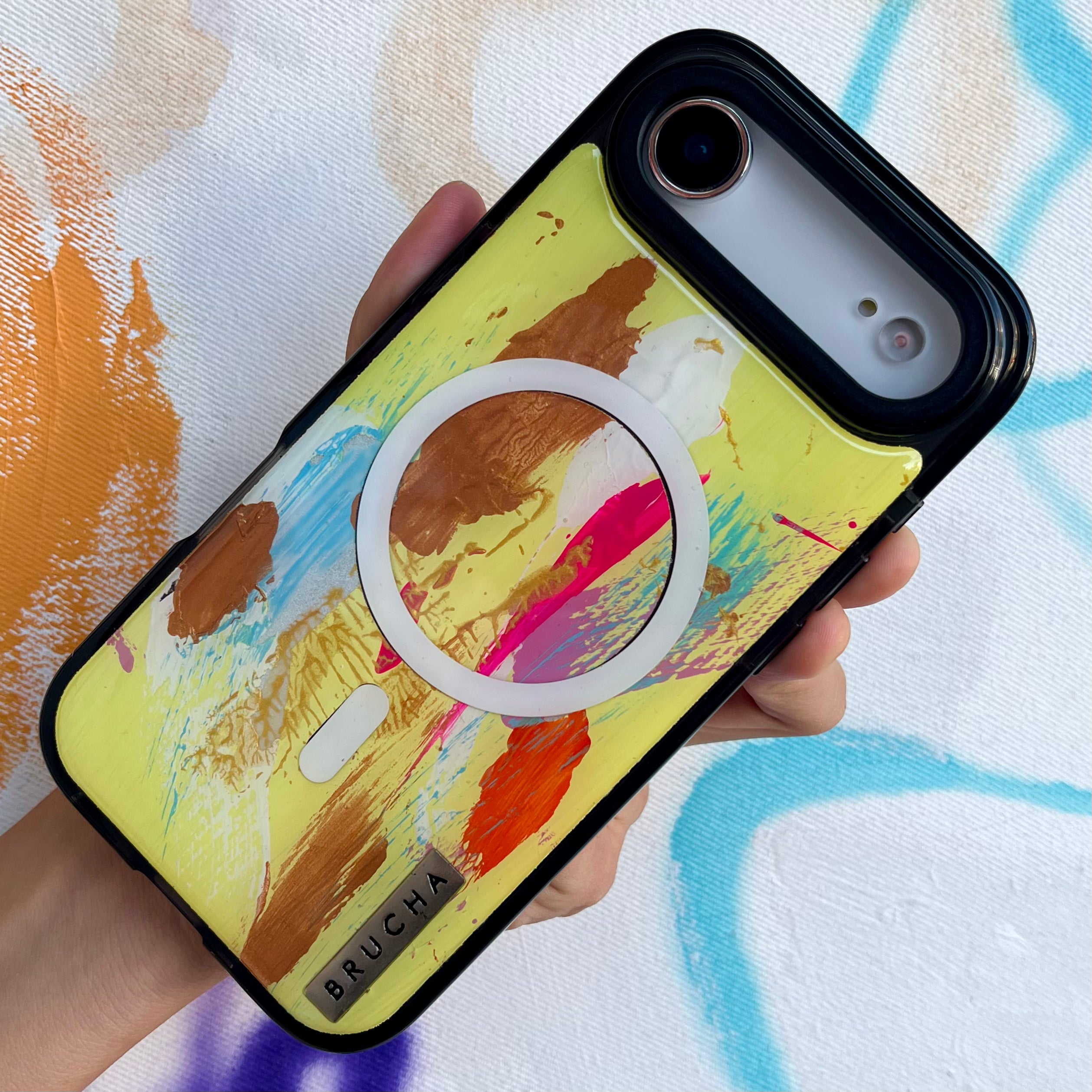 Funda Magsafe ultra protectora pintada a mano para iPhone 17 Air - Given