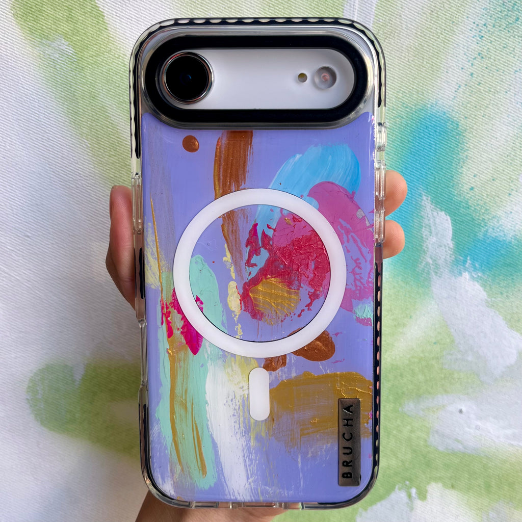 Funda Magsafe ultra protectora pintada a mano para iPhone 17 Air - Dash