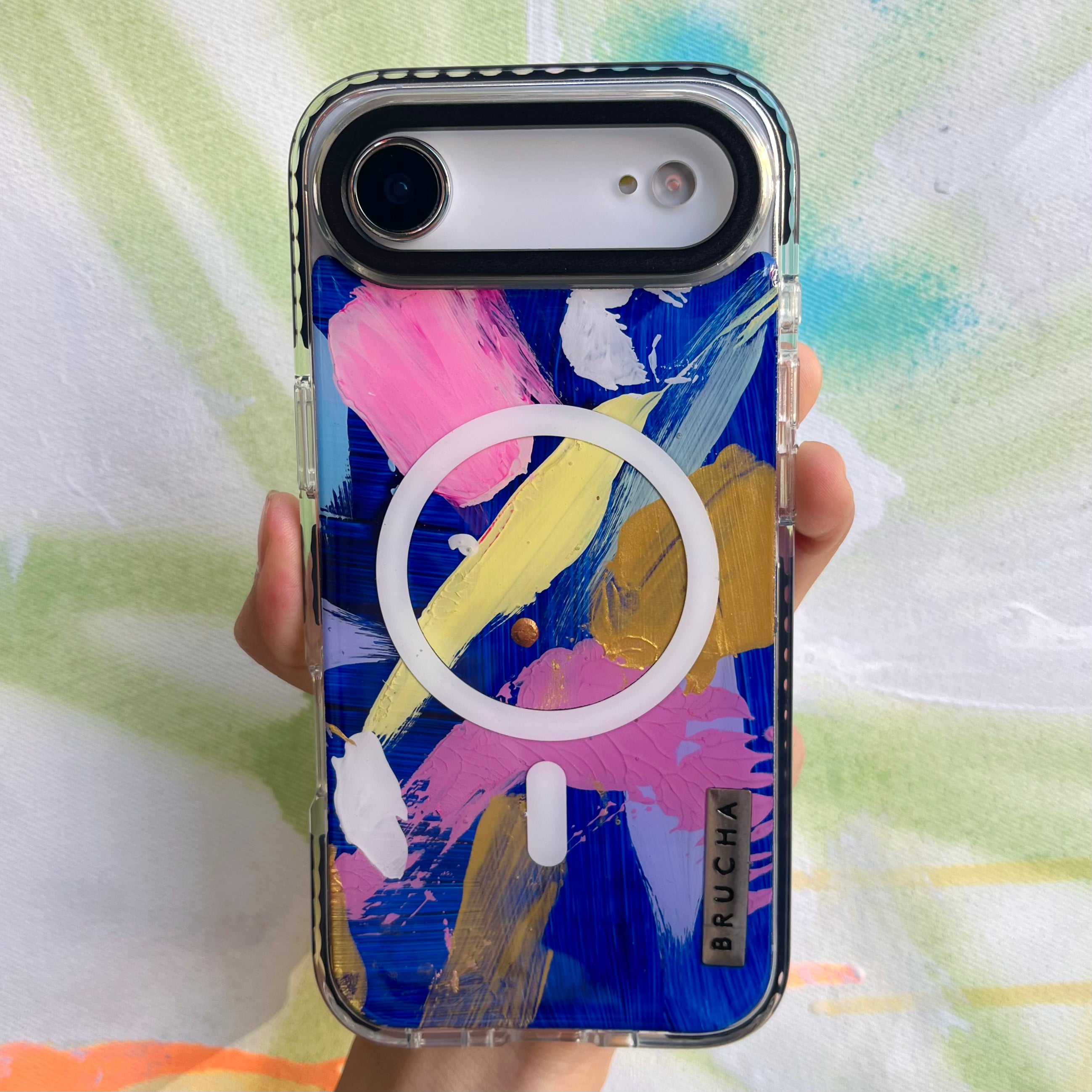 Funda Magsafe ultra protectora pintada a mano para iPhone 17 Air - Ville