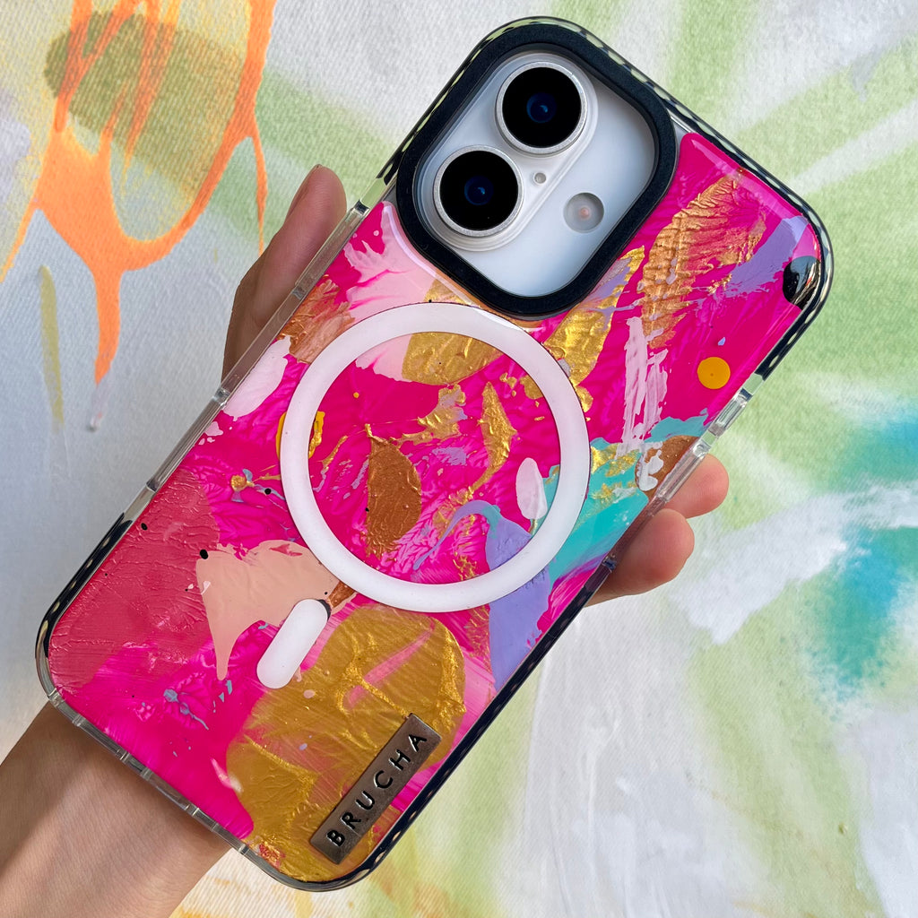 Funda MagSafe ultra pintada a mano para iPhone 17 - Amore
