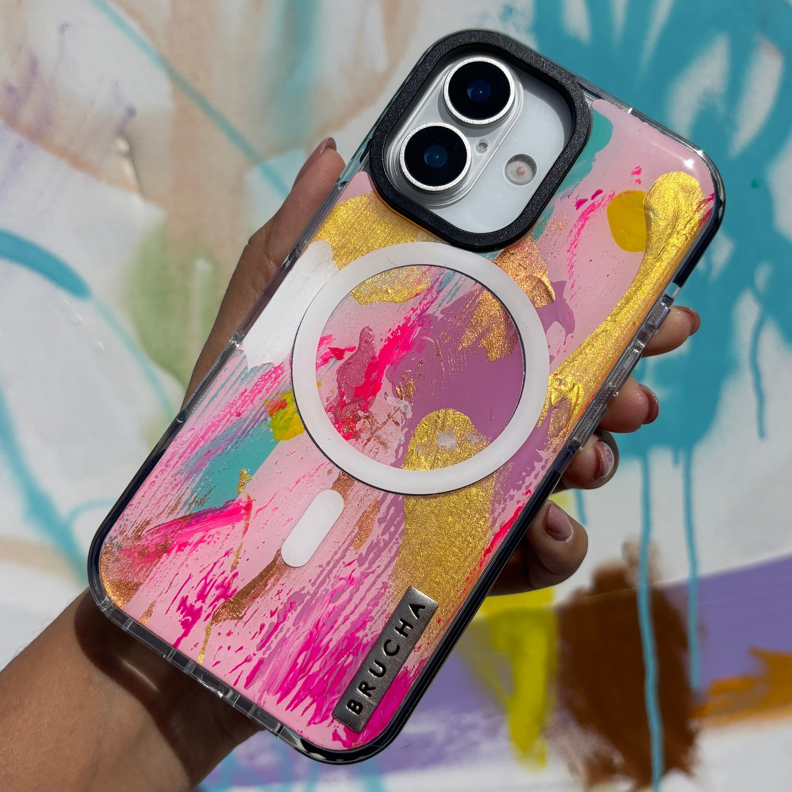 Funda MagSafe ultra pintada a mano para iPhone 17 - Fynx