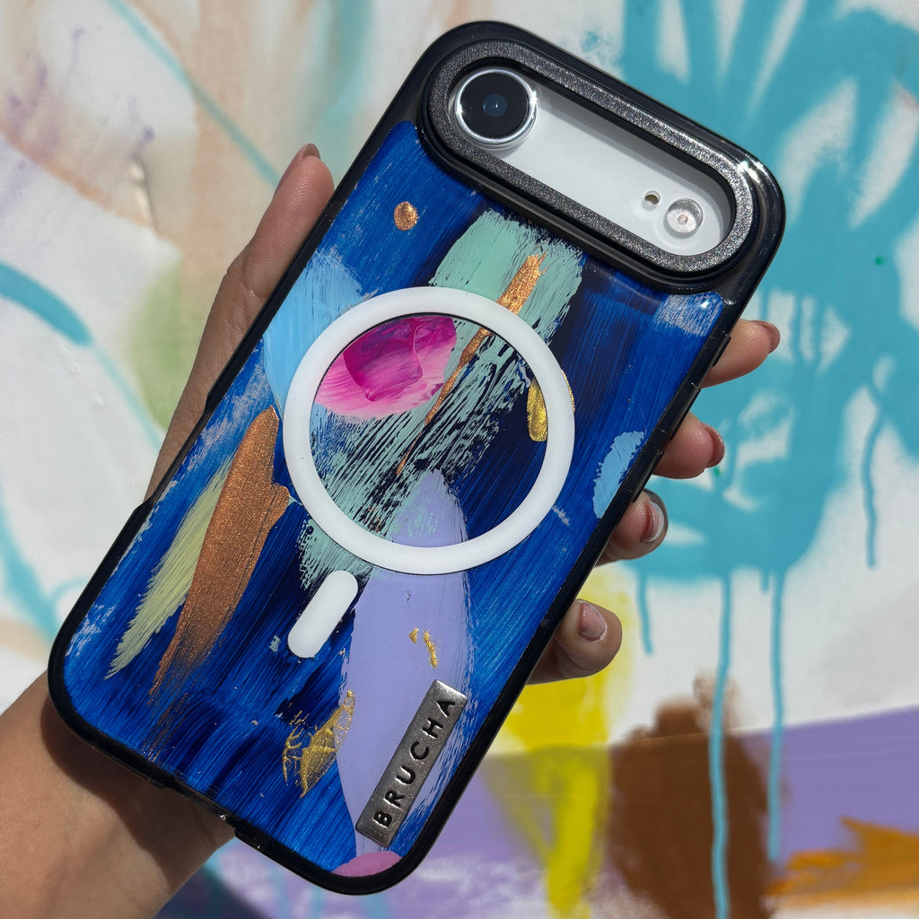 Funda Magsafe ultra protectora pintada a mano para iPhone 17 Air - Douce