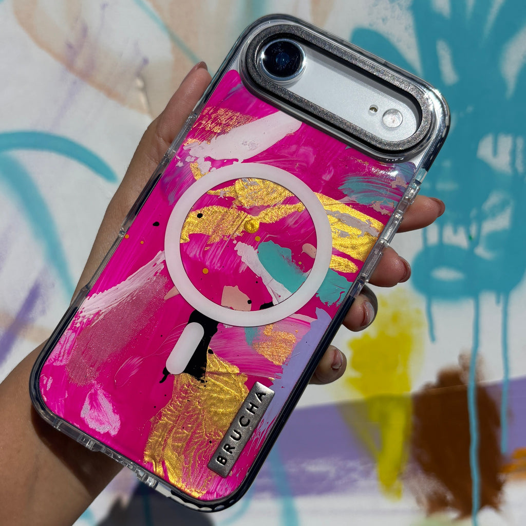 Funda Magsafe ultra protectora pintada a mano para iPhone 17 Air - Courbe