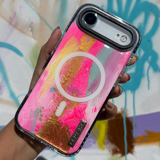 Funda Magsafe ultra protectora pintada a mano para iPhone 17 Air - Neuf