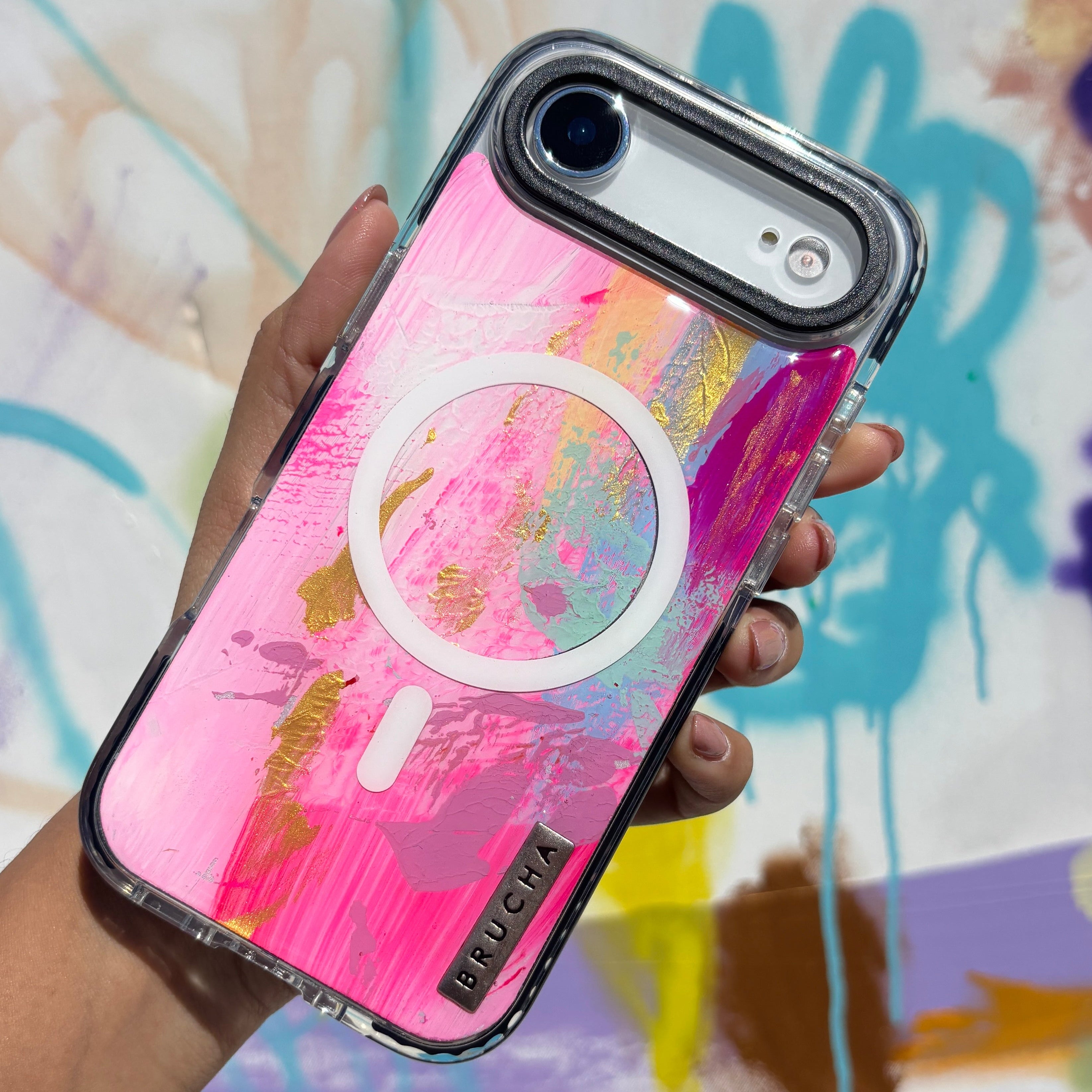 Funda Magsafe ultra protectora pintada a mano para iPhone 17 Air - Vent