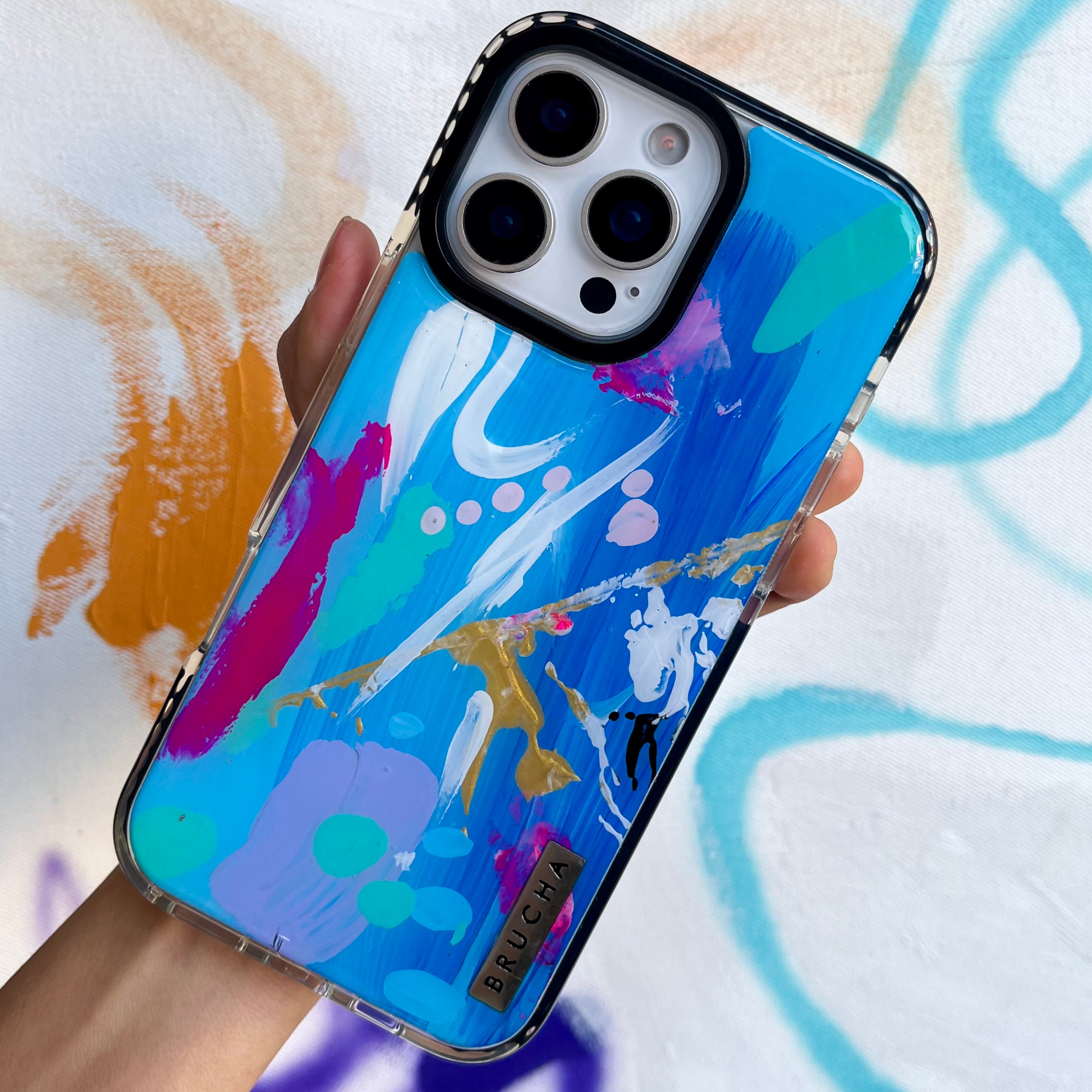 Funda ultra protectora pintada a mano para iPhone 16 Pro Max - Williams