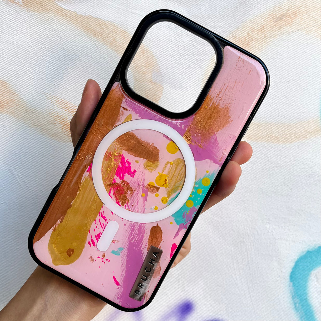 Funda ultra protectora pintada a mano para iPhone 16 Pro - Lexi