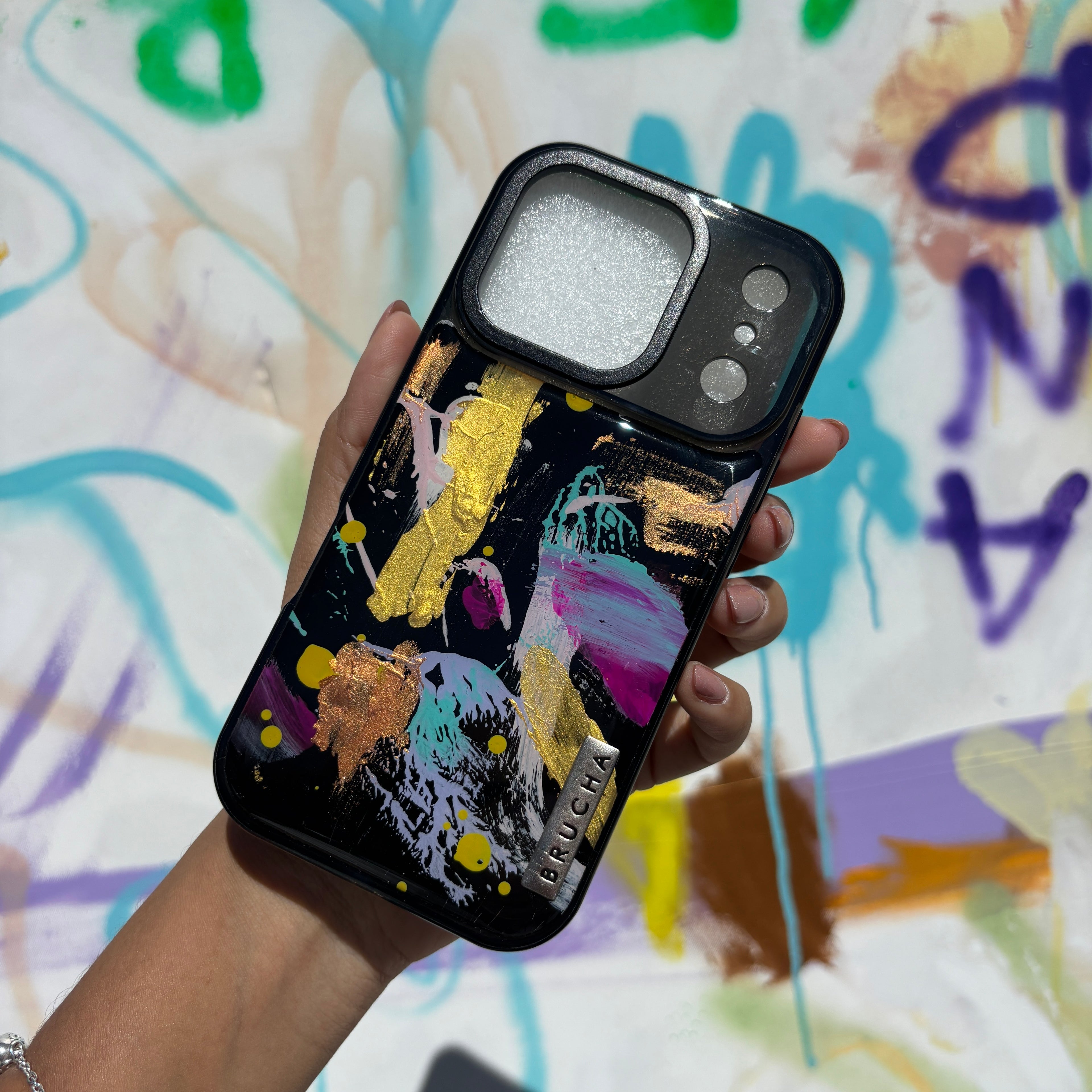 Funda ultra protectora pintada a mano para iPhone 17 Pro - Lúme