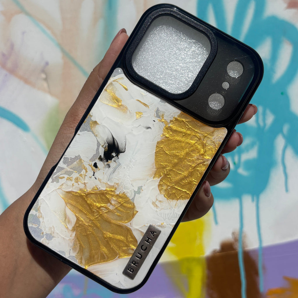 Funda ultra protectora pintada a mano para iPhone 17 Pro - Éline