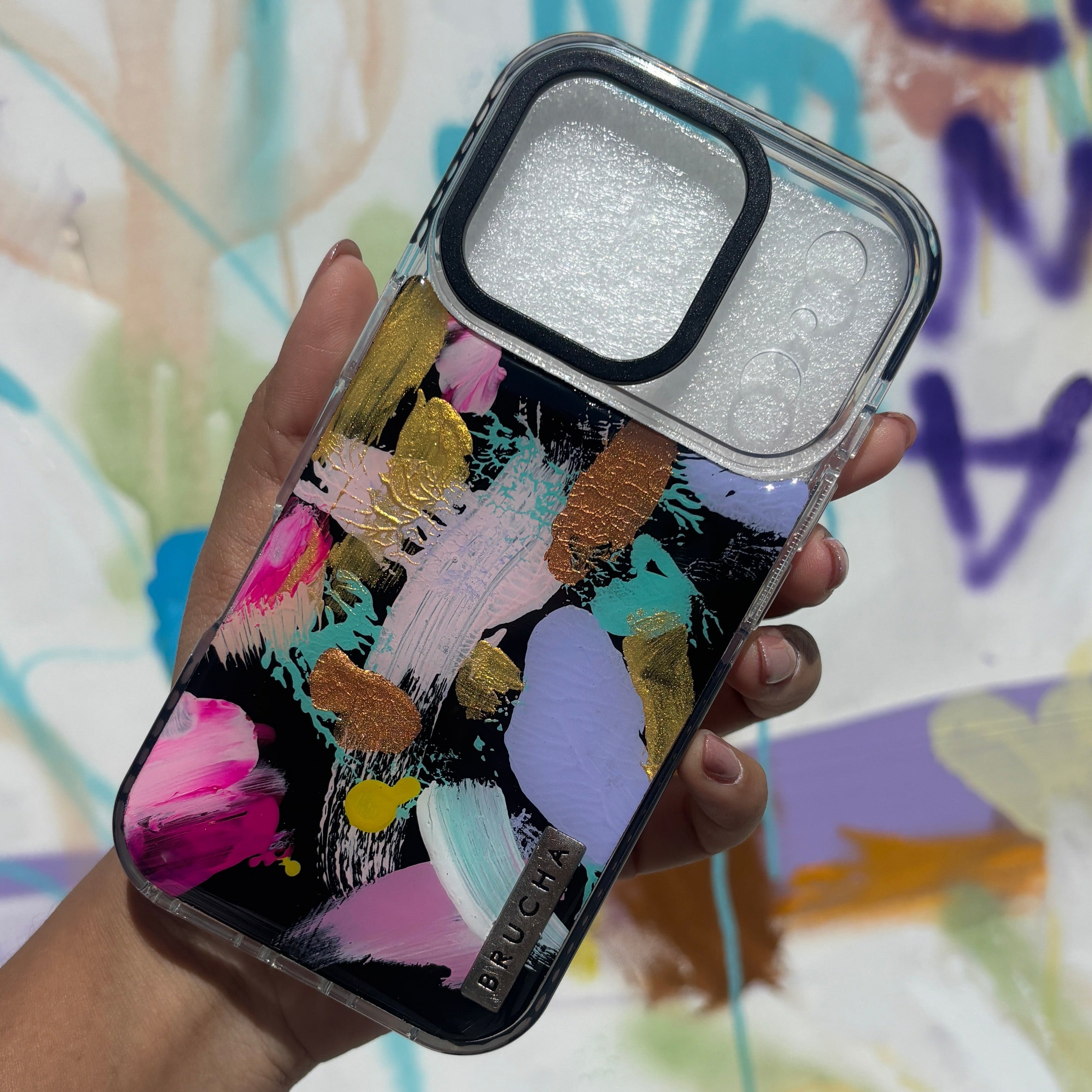 Funda ultra protectora pintada a mano para iPhone 17 Pro - Velvé