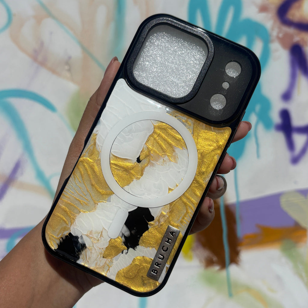 Funda Magsafe ultra protectora pintada a mano para iPhone 17 Pro - Arlén