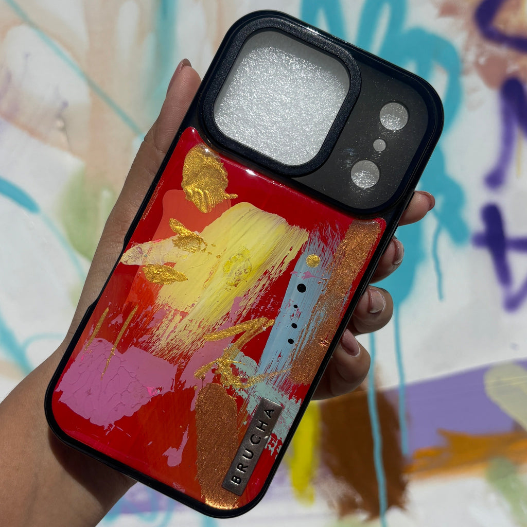 Funda ultra protectora pintada a mano para iPhone 17 Pro -  Lune