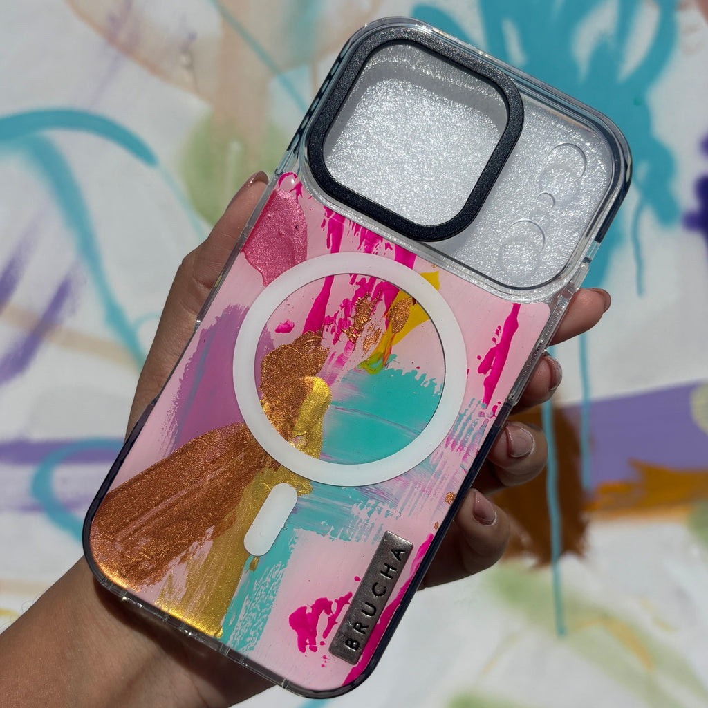 Funda Magsafe ultra protectora pintada a mano para iPhone 17 Pro - Mavro