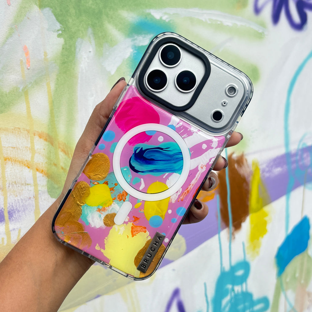 Funda Magsafe ultra protectora pintada a mano para iPhone 17 Pro Max - Ferio