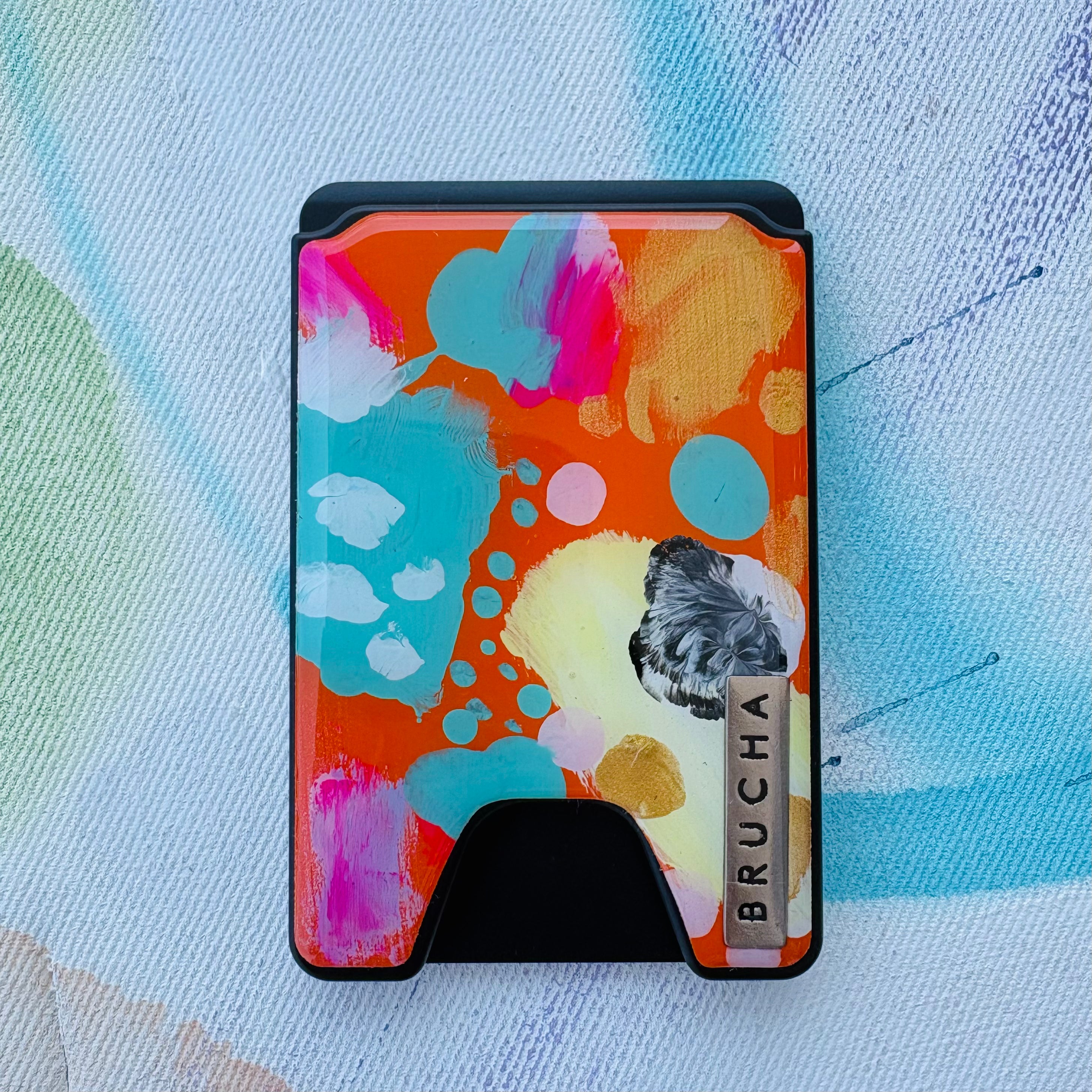 Cartera MagSafe handpainted - Sira