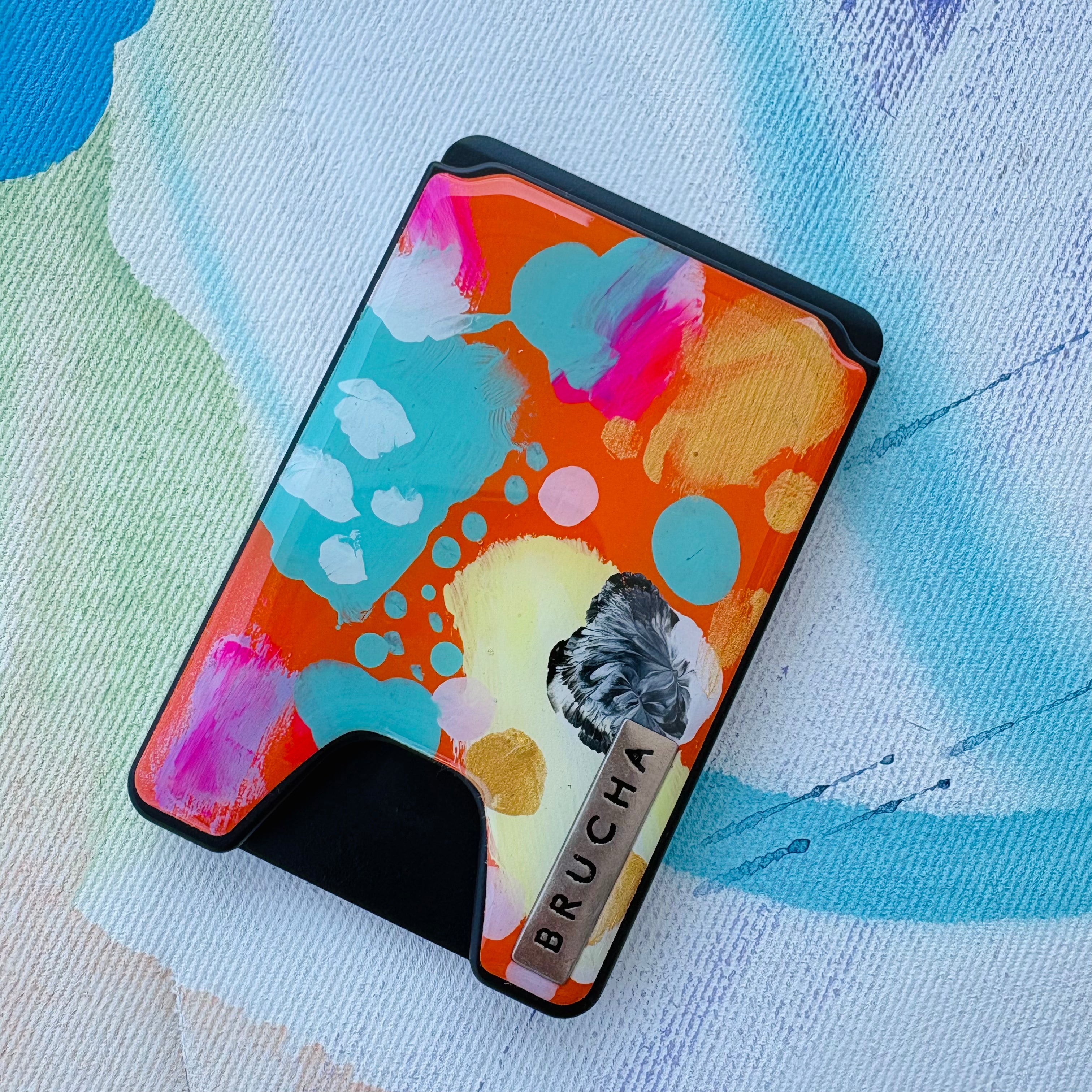 Cartera MagSafe handpainted - Sira