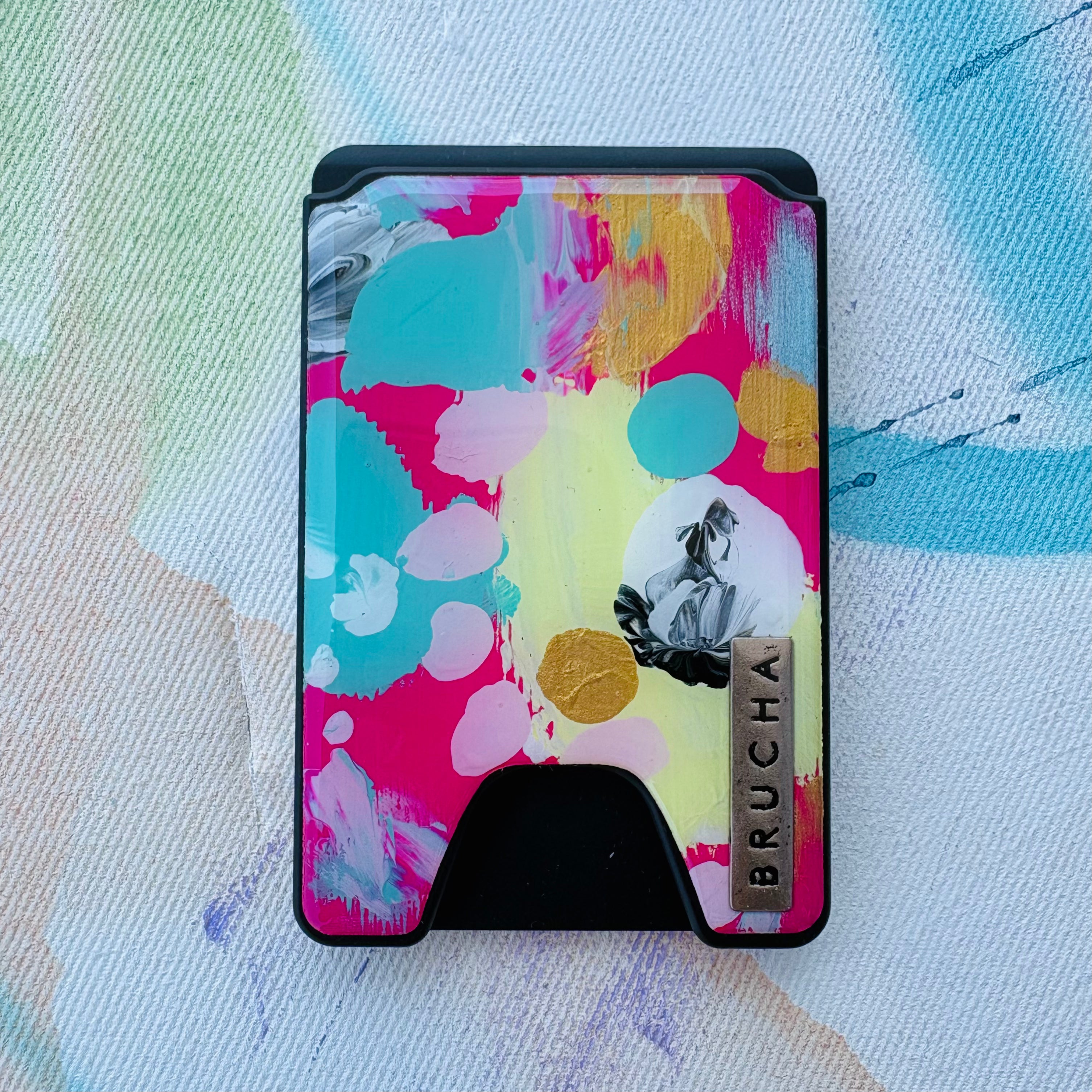 Cartera MagSafe handpainted - Rebel
