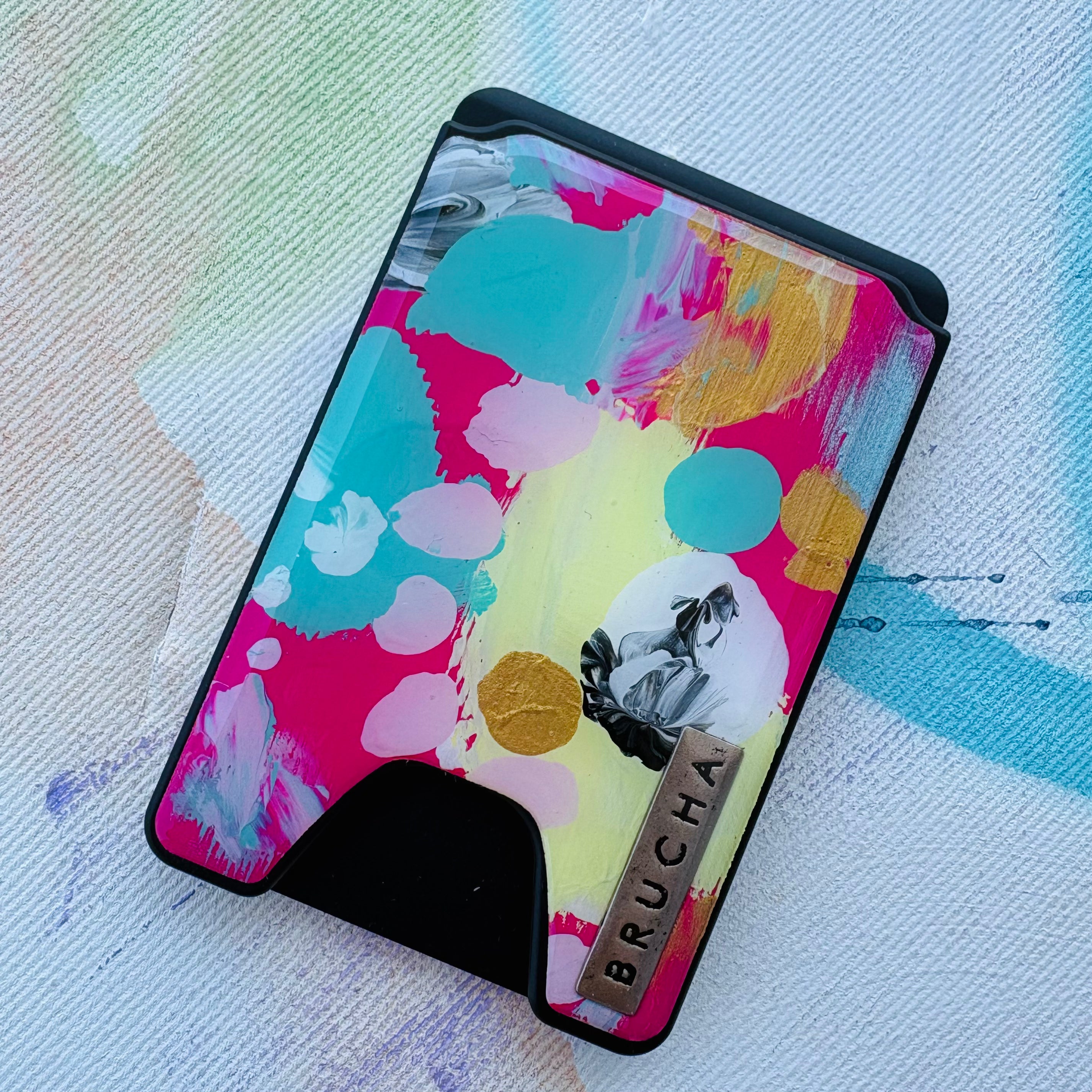 Cartera MagSafe handpainted - Rebel