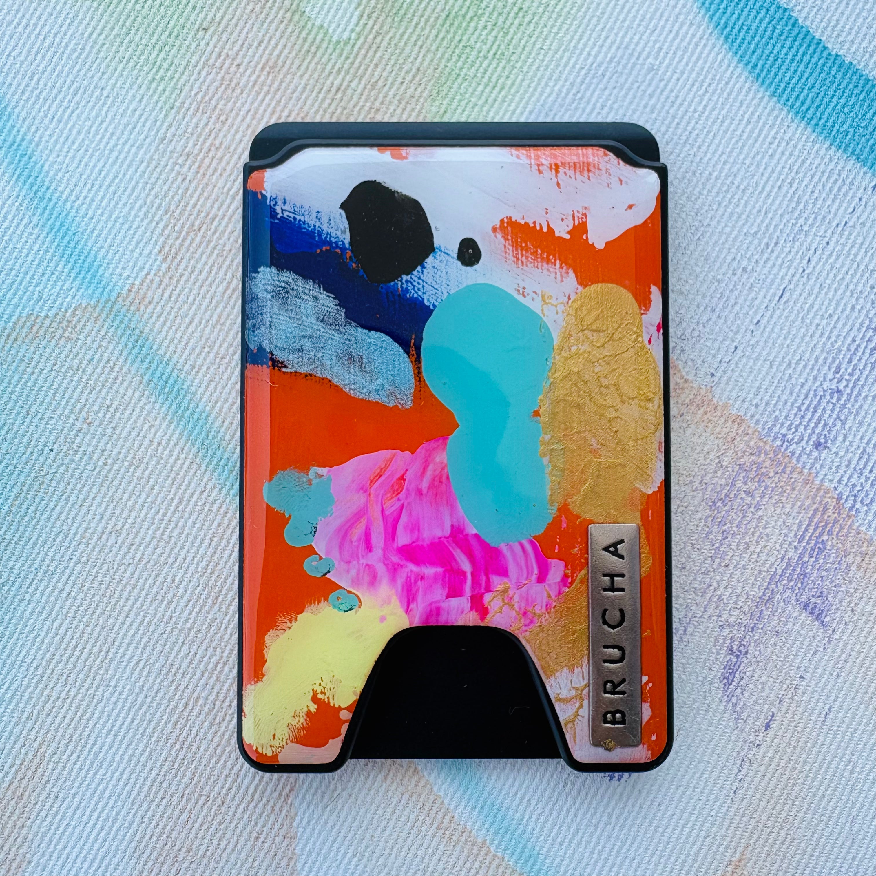 Cartera MagSafe handpainted - Gena
