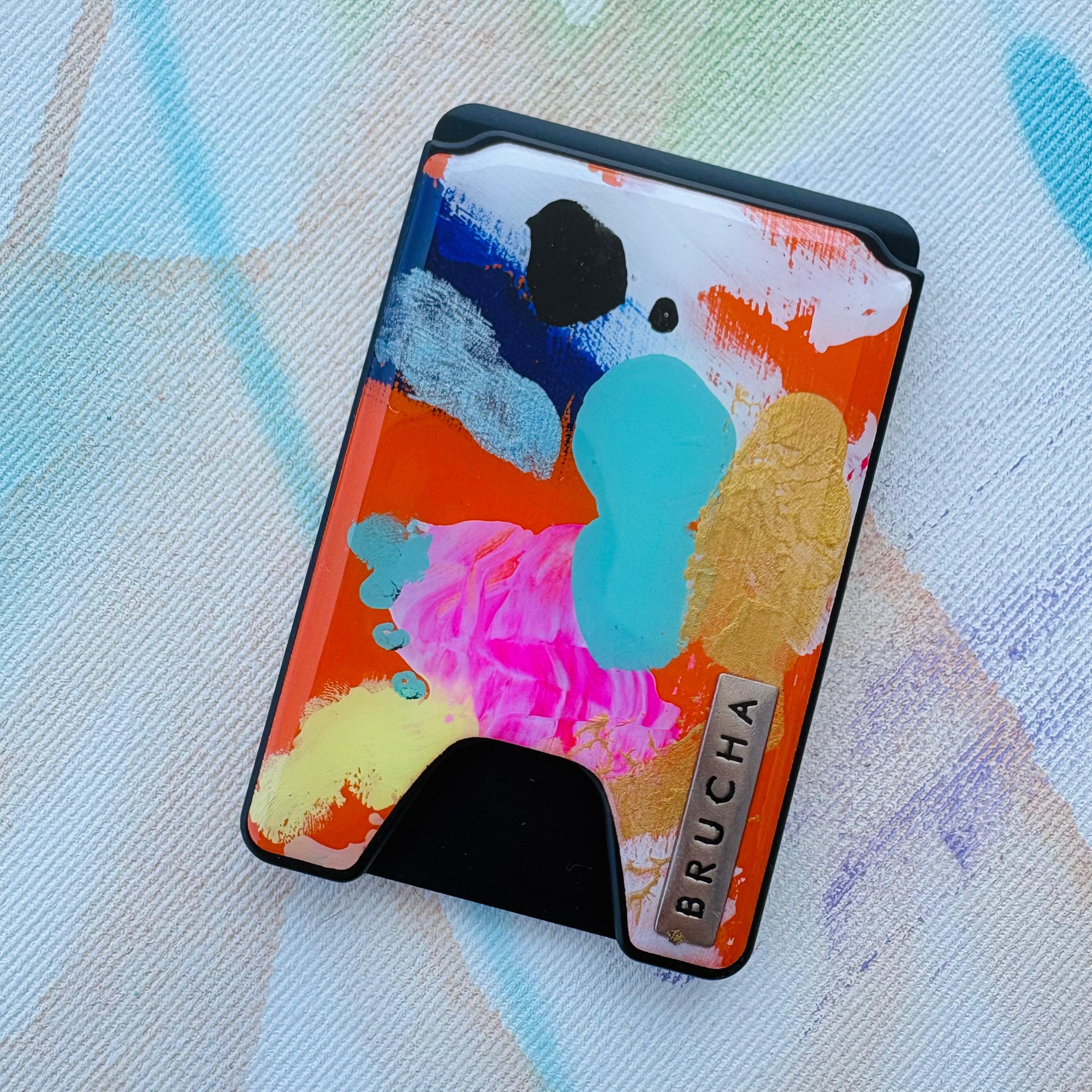 Cartera MagSafe handpainted - Gena